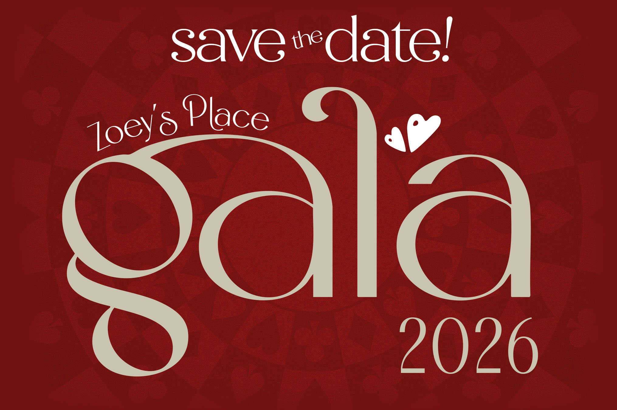 Save the Date for the Gala!