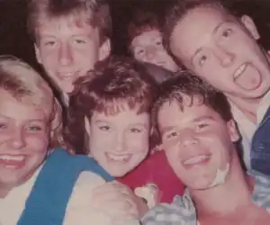 Students in the 1987 Greenfield HS Catamount yearbook
